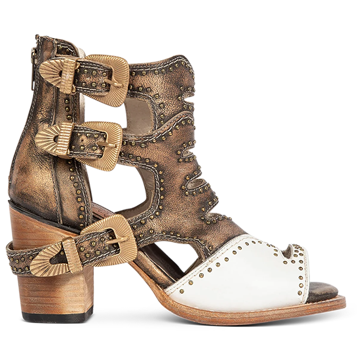Bradshaw - White/Gold Multi - Image 3
