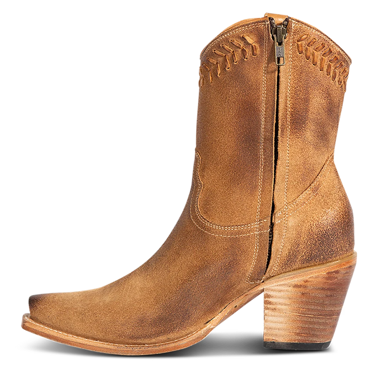 Freya - Cognac Suede - Image 5