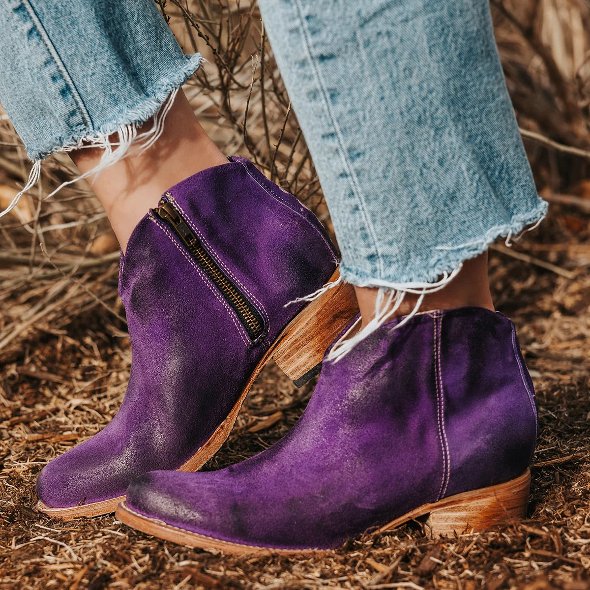 Hippy - Purple Suede - Image 6