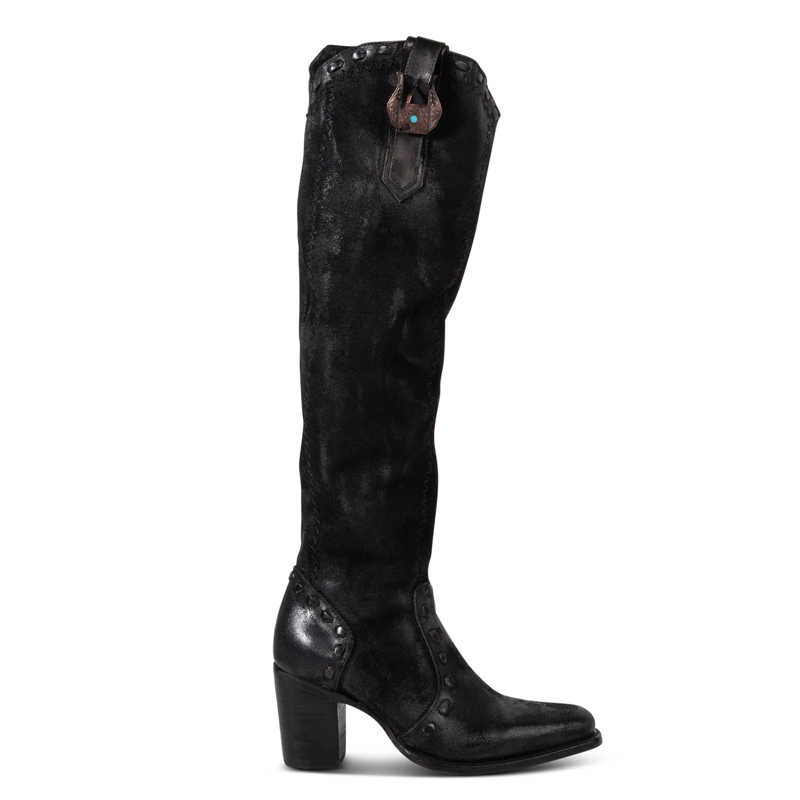 Paisley - Black Suede - Image 3
