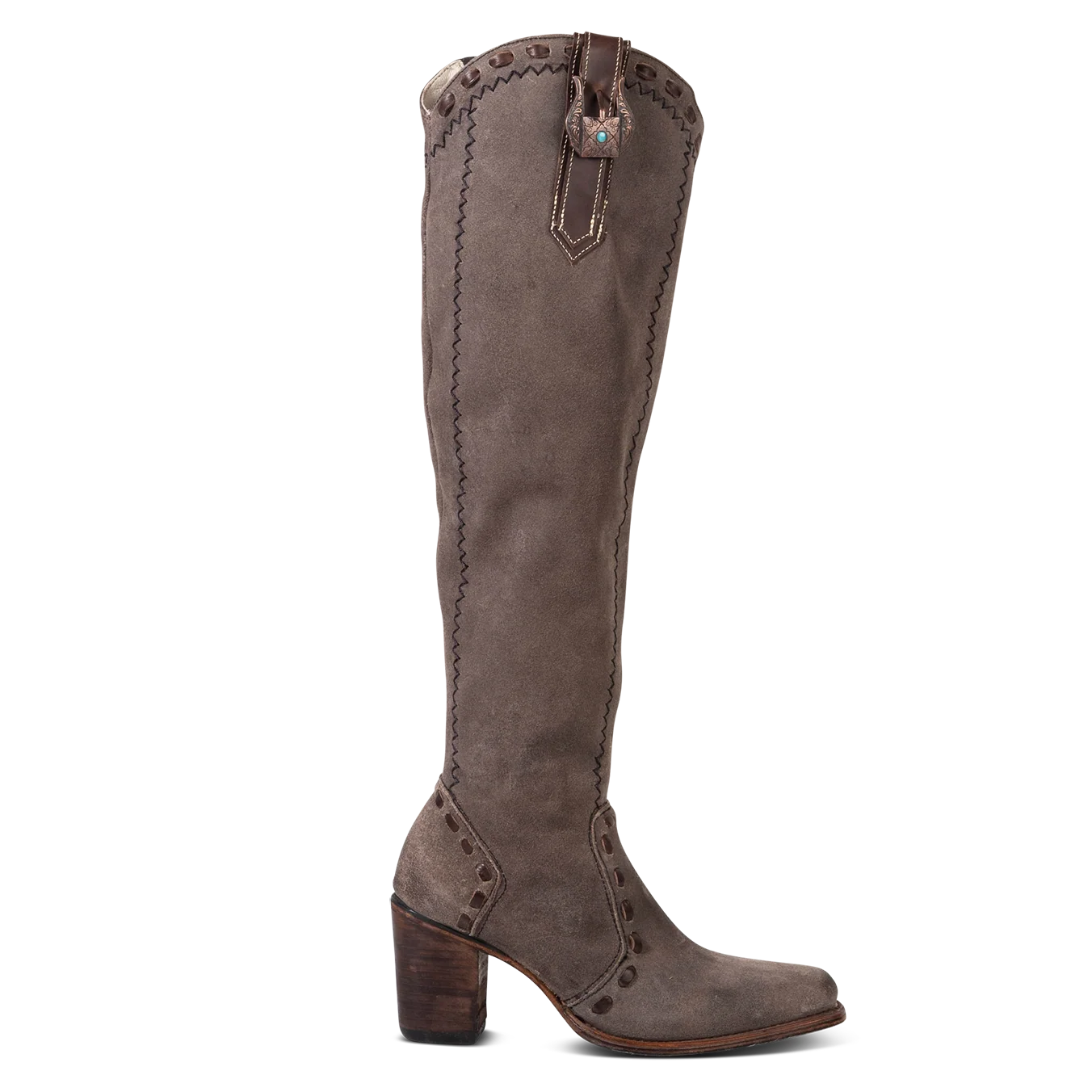 Paisley - Grey Suede - Image 3