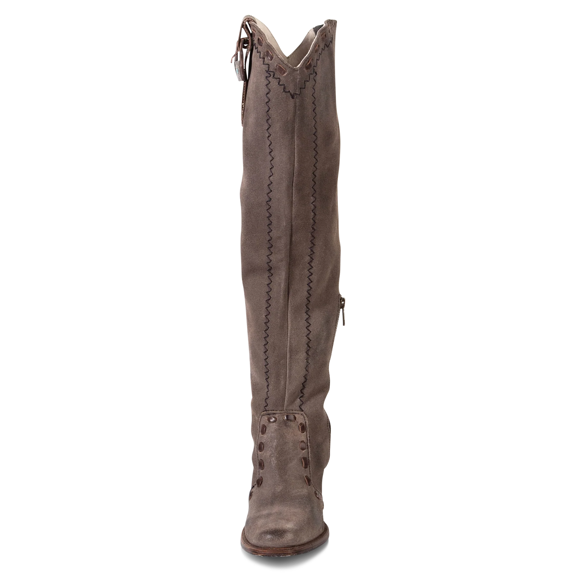 Paisley - Grey Suede - Image 4