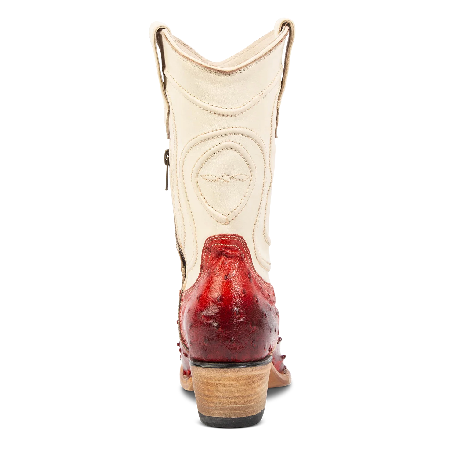Warrick - Red Ostrich Multi - Image 6
