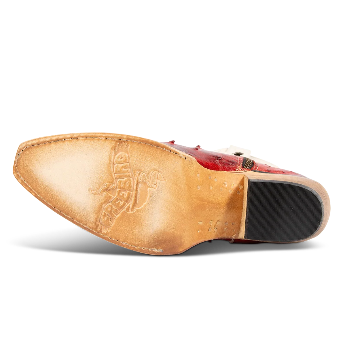Warrick - Red Ostrich Multi - Image 8